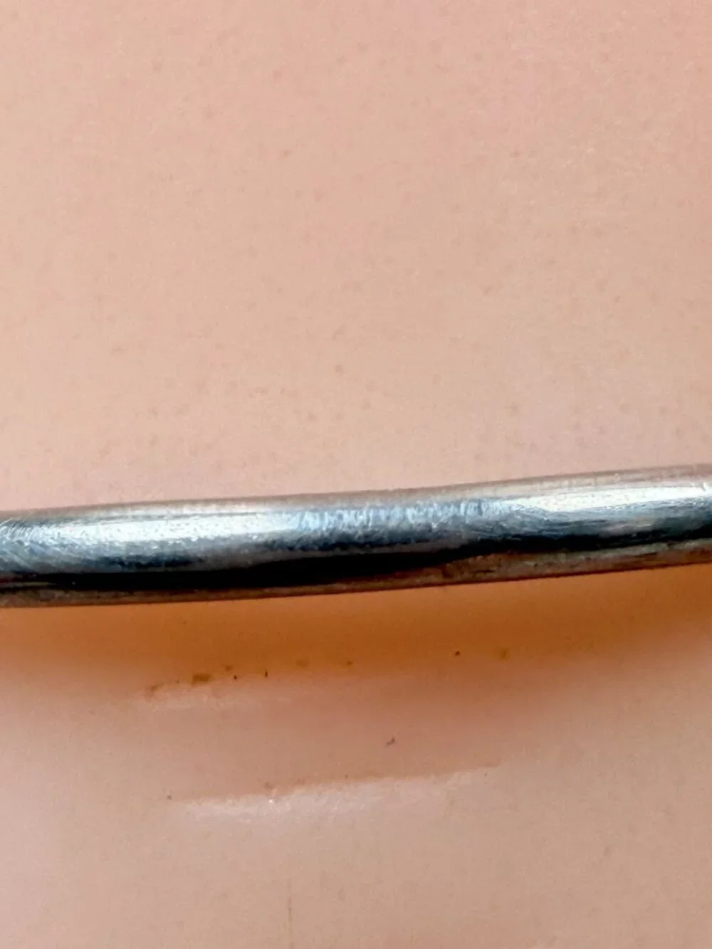925 Sterling Silver 1.2mm Vintage Band Estate Ring (size 5) (.61g)